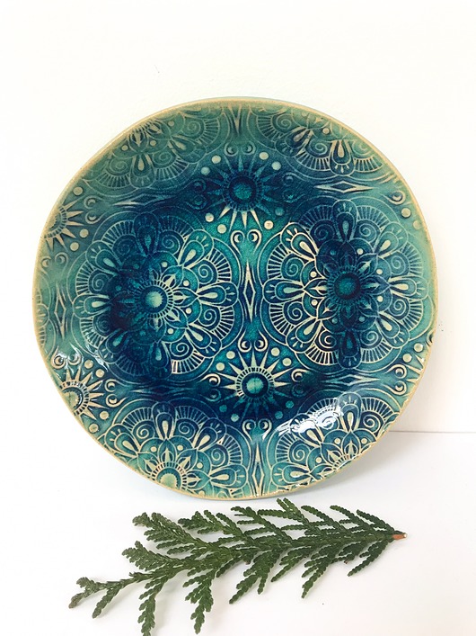 miski i misy Artystyczna miseczka ceramiczna