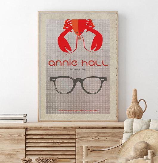 plakaty Annie Hall - Woody Allen - plakat fine art