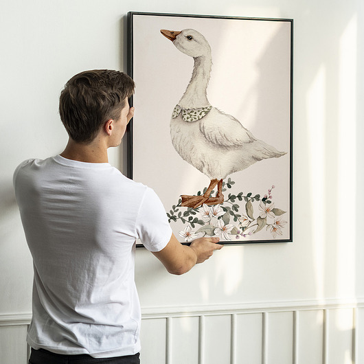 obrazy i plakaty do pokoju dziecięcego Plakat Kwiecista Dolina 