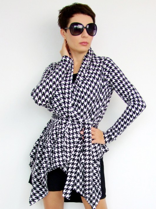 kardigan pepitka by momo momo fashion