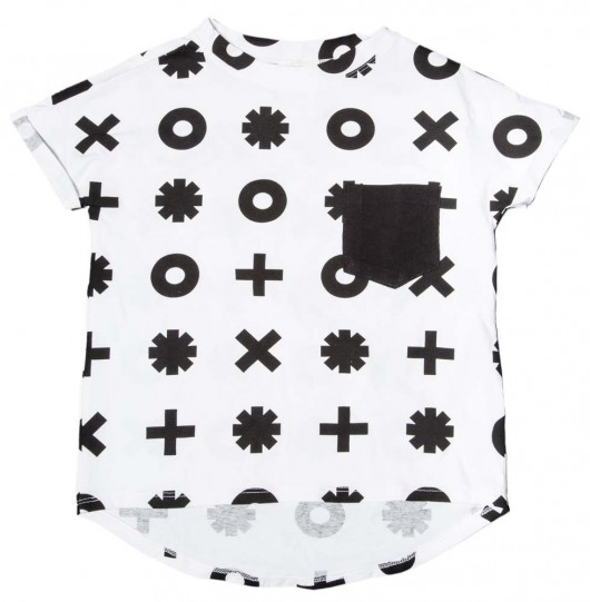 ox SHIRT - ox pattern Kółko Krzyżyk