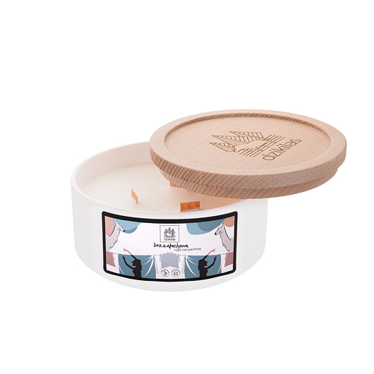 świece zapachowe Bezzapachowa czyli nie pachnie - kominkowa świeca rzepakowa