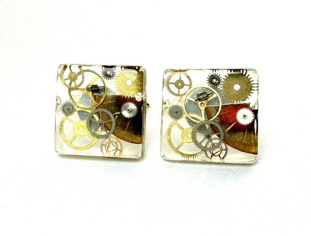 spinki do mankietów Spinki do mankietów - unikatowe, Man's Precious 1