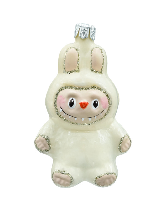 ozdoby choinkowe Bombka choinkowa: Labubu: białe