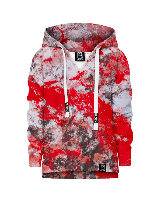 Bluza Marble Red DrCrow
