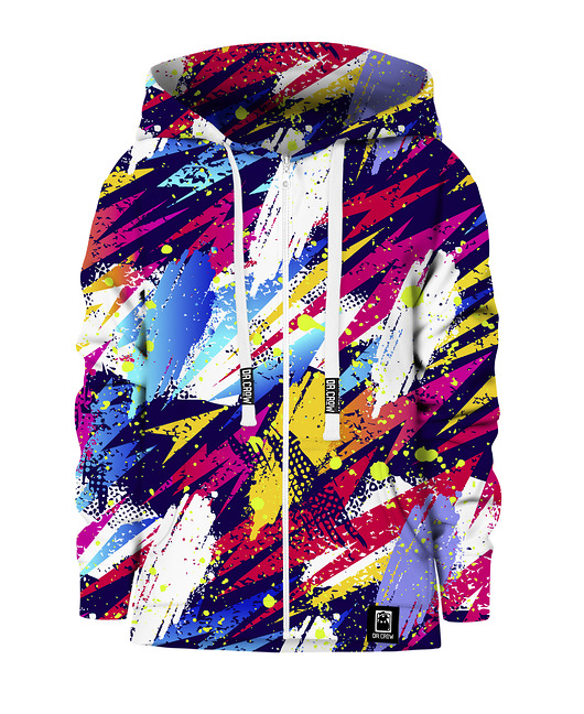 bluzy dla dziewczynki Bluza Zamek Dziewczynka DR.CROW Abstract B