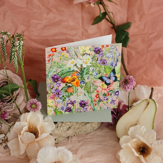 kartki okolicznościowe - wydruki Kartka okolicznościowa "Tajemniczy Ogród"