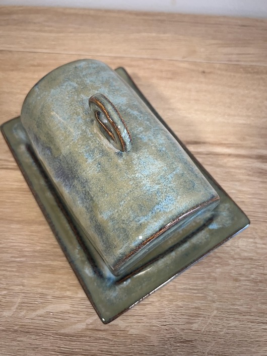 pojemniki kuchenne Maselniczka oliwkowa