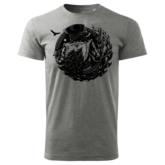 t-shirty męskie Tatra Art - koszulka Janosik. Prawdziwa legenda.