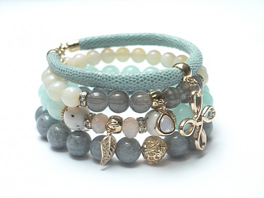 Baby blue ,grey & vanilla /02.09.15/ set KiKa pracownia