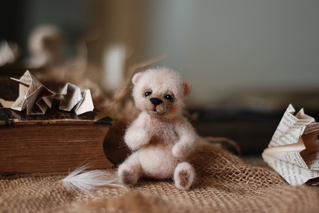 Kremowy Miś BoboLobo Handicraft