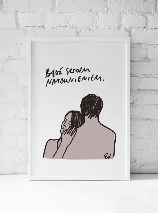 Bądź swoim natchnieniem | Plakat Edyta Draus
