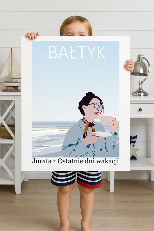 plakaty Plakat Bałtyk Jurata