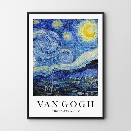 plakaty Plakat Van Gogh The Starry Night
