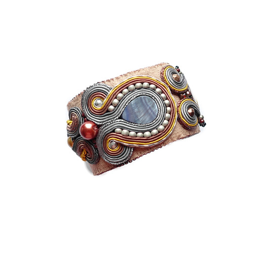 Isadora - bransoletka soutache Mró Soutache