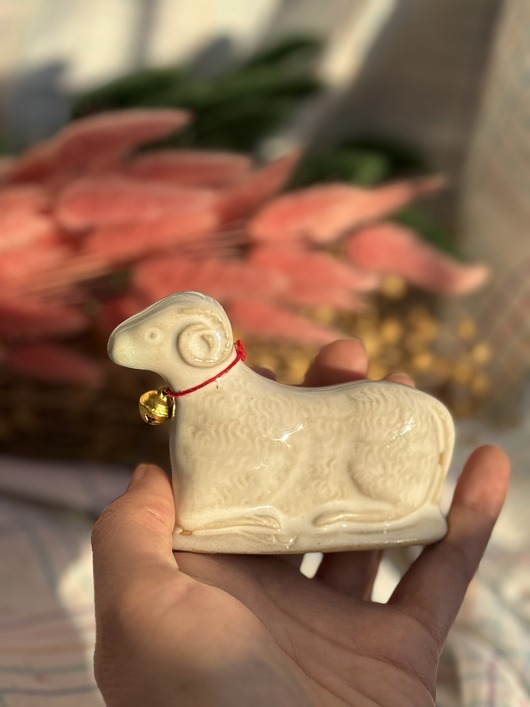 ozdoby wielkanocne Baranek wielkanocny kolekcja 'be' numer 6