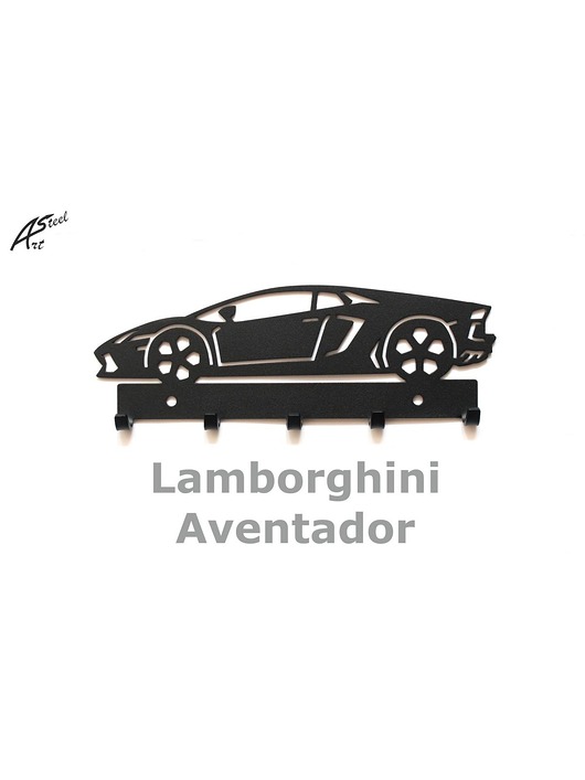 Lamborghini Aventador wieszak na klucze Prezent ArtSteel