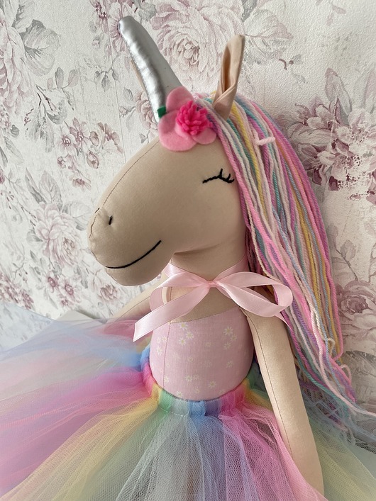 misie i maskotki Matylda maskotka jednorożec 55 cm