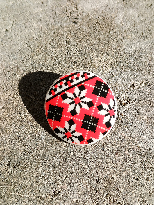 broszki Broszka w ukraińskie wzory