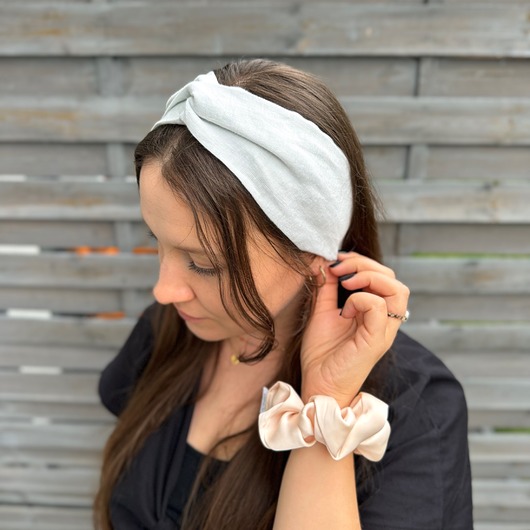 opaski do włosów Opaska przeplatana Mint