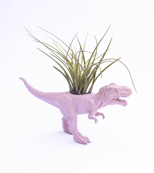Pink Plantosaurus Rex Plantarium