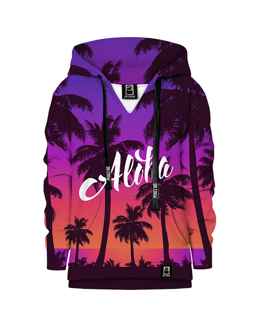 bluzy dla dziewczynki Bluza Dziewczynka DR.CROW Aloha!