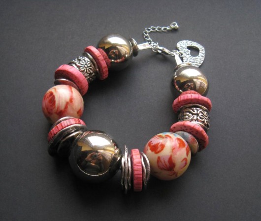Bransoletka &quot;Rosarium&quot; XXXDiamicArt