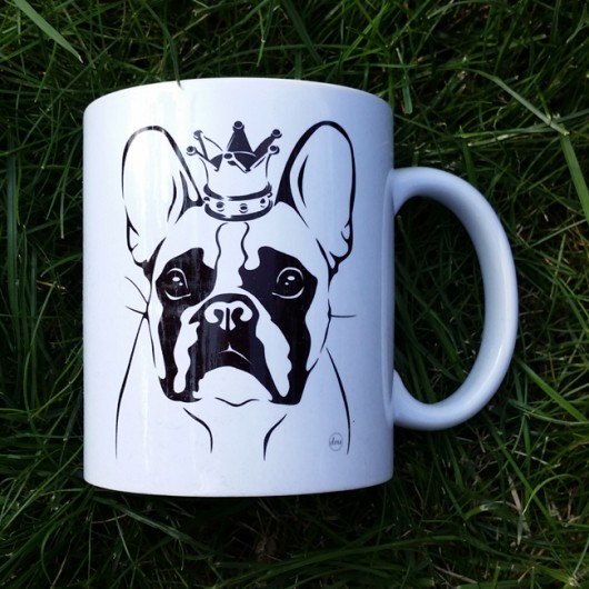 buldog królem Love Life and Forest