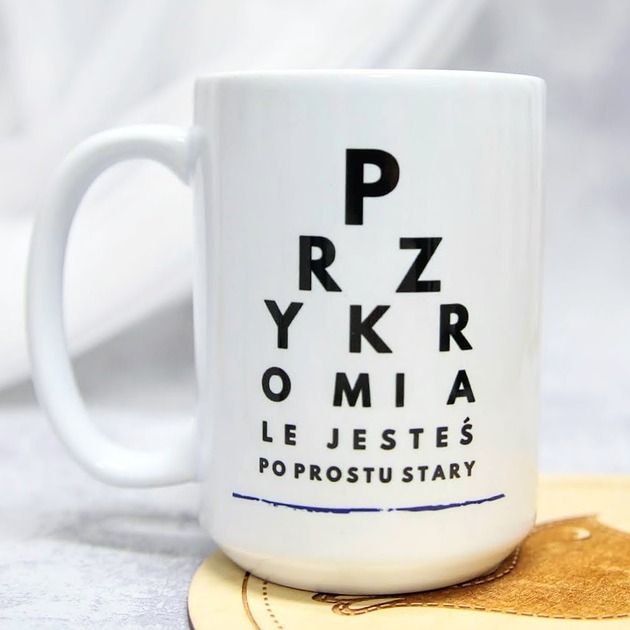 kubki Kubek Przykro mi ale jesteś Stary