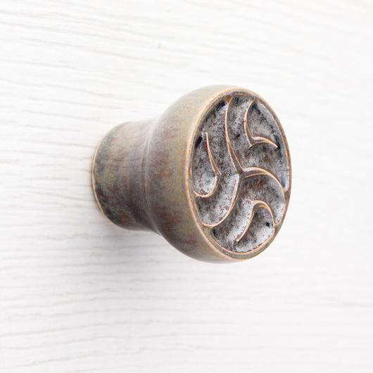 gałki do mebli Gałka do mebli złotobrązowa wz.19