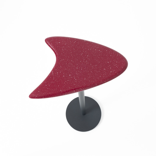 stołki Mini Jet Wine Red & White Melange