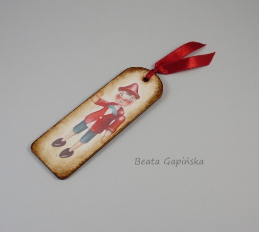Zakładka do książek - Pajacyk Beata Gapińska
