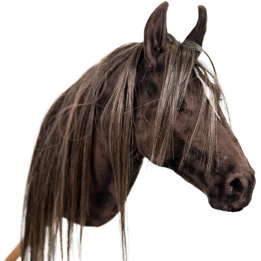 zabawki - inne Realistyczny Hobby Horse ciemny kasztan/balejaż/łatka