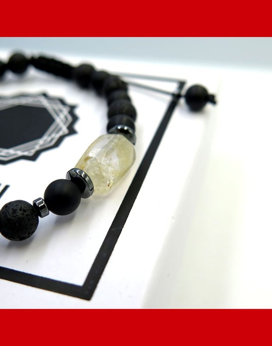 biżuteria męska Męska Bransoletka Bogactwo i Ochrona WEALTH & PROTECTION SHIELD