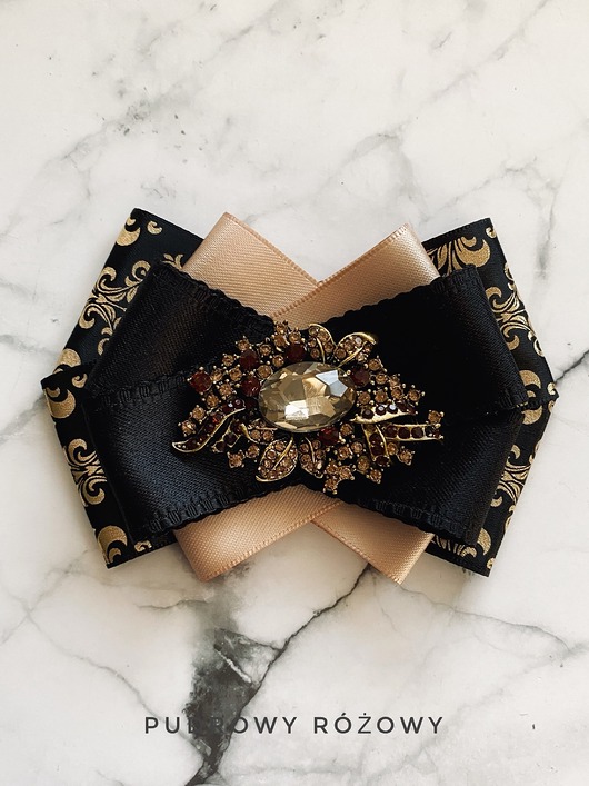 broszki Brosza z kryształem Szampańskim NEW