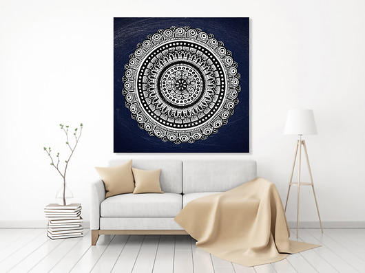 Mandala 50x50cm Malgorzata Domanska