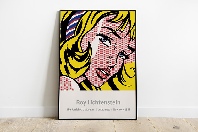 Roy Lichtenstein, grafika Pop Art Pas De LArt