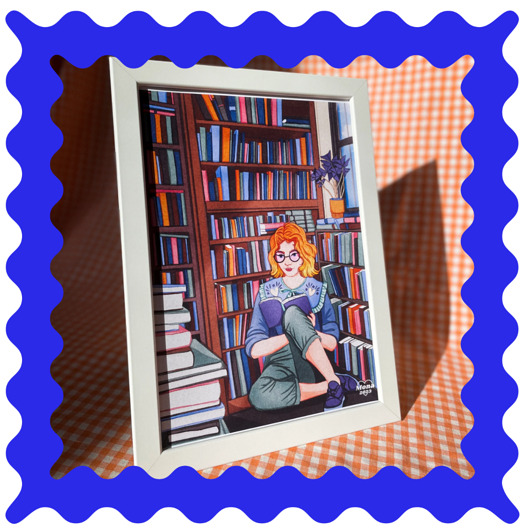 grafiki i ilustracje Library // wydruk ilustracji