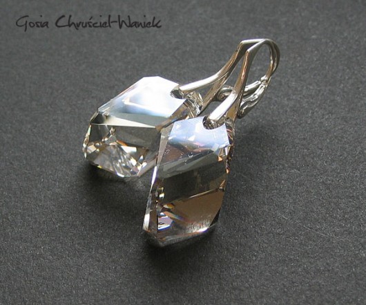 kryształ Swarovski silver shade. Gosia Chruściel-Waniek