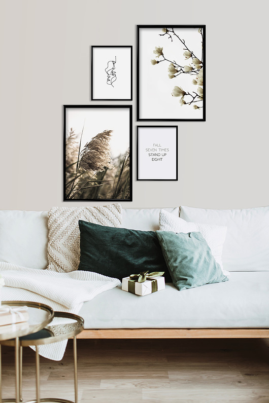 Plakat Galeria beżowa natura Bury Lis