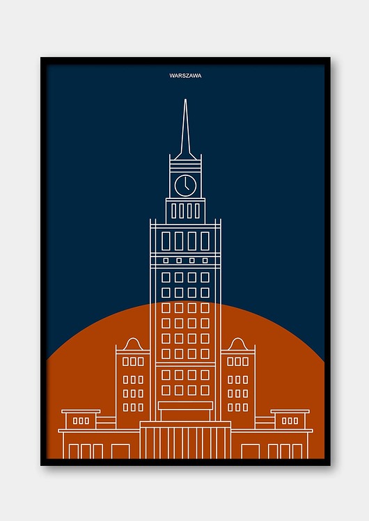plakaty Plakat Warszawa