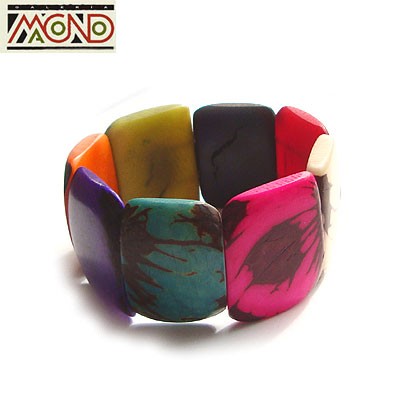 Bransoletka z kolumbijskiej palmy tagua (k061) Galeria Macondo