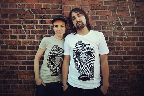 The skull by OTECKI t-shirt męski white S SLOGAN