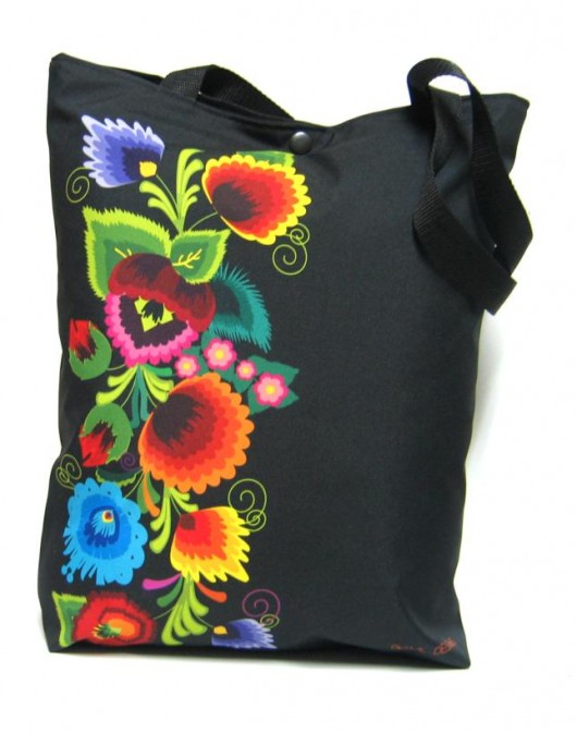Duża torba z motywem folk Gaul Designs