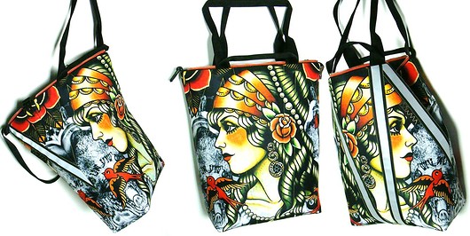 1101 art MIMA bag UNI & Szymon Kurpiewski print MIMAbags