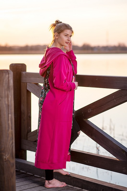 bluza z kapturem damska Bluza Light Francja