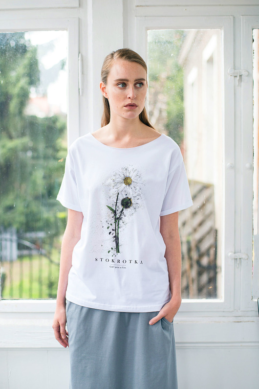STOKROTKA Oversize T-shirt GAU great as You