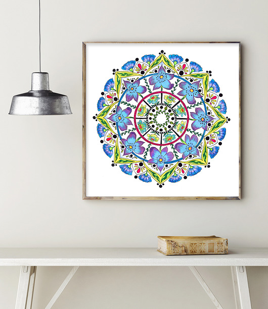 grafiki i ilustracje Mandala