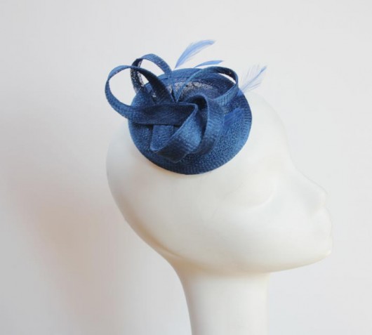 Fascynator 'royal blue'1 umodystki