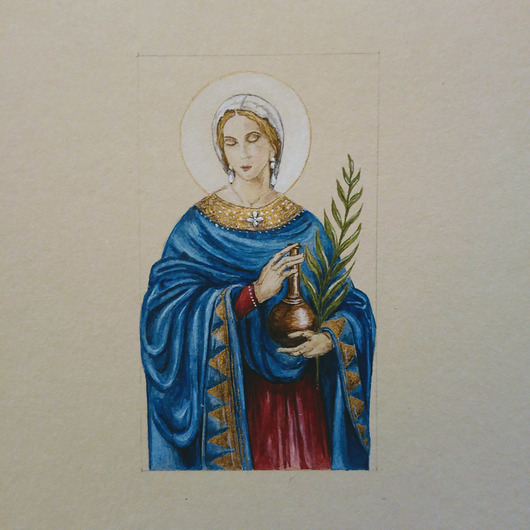 komunia - pozostałe Św. Anastazja,  prezent na komunię , bierzmowanie